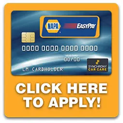 Napa EasyPay Financing for Auto Care